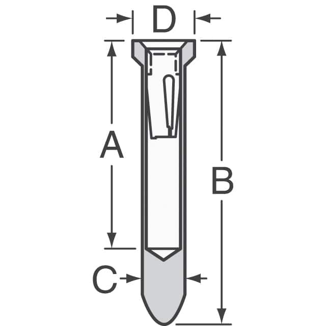 8579-0-15-15-11-27-10-0 Mill-Max Manufacturing Corp.  Connettori a presa per pin PC